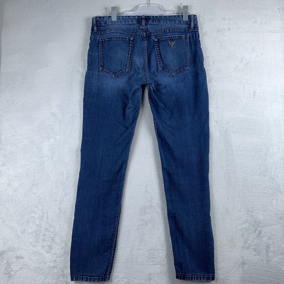 Guess Curvy Sophia Skinny Jeans Medium Wash Mid Rise Blue Womens Size W34 - Picture 2 of 10